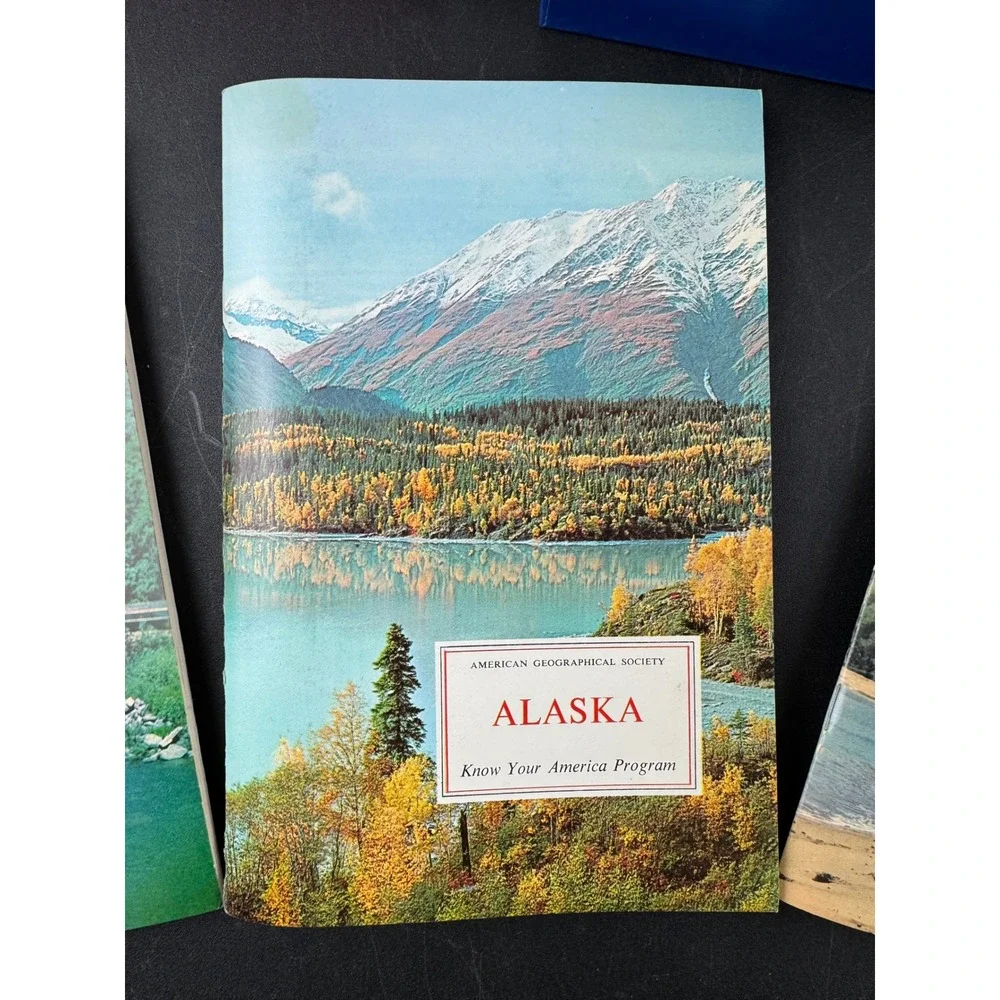 Vintage Know Your America Program Booklets Ohio Alaska Hawaii Nelson Doubleday‎